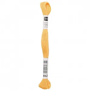 Non communiqué Fil à broder mouliné Uni - Rico Design(...) - 012 Jaune pas cher