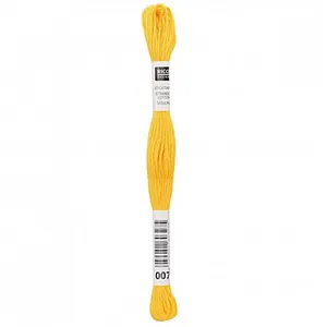 Non communiqué Fil à broder mouliné Uni - Rico Design(...) - 007 Jaune pas cher