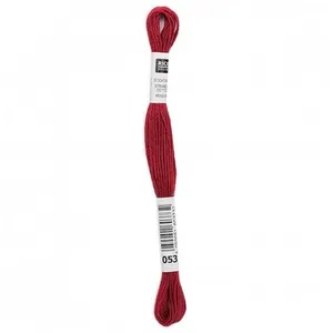 Non communiqué Fil à broder mouliné Uni - Rico Design(...) - 053 Rose pas cher