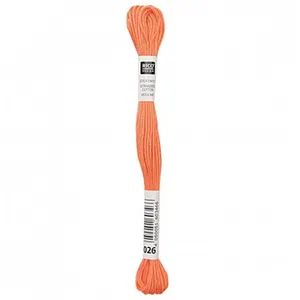Non communiqué Fil à broder mouliné Uni - Rico Design(...) - 026 Orange