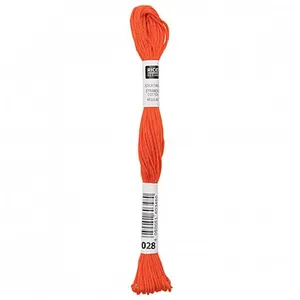 Non communiqué Fil à broder mouliné Uni - Rico Design(...) - 028 Orange