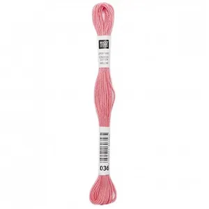 Non communiqué Fil à broder mouliné Uni - Rico Design(...) - 036 Rose pas cher