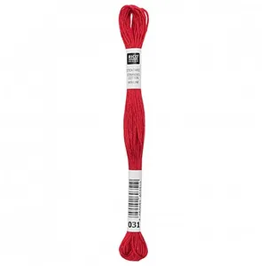 Non communiqué Fil à broder mouliné Uni - Rico Design(...) - 031 Rouge
