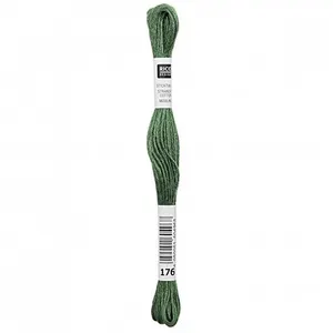 Non communiqué Fil à broder mouliné Uni - Rico Design(...) - 176 Vert pas cher