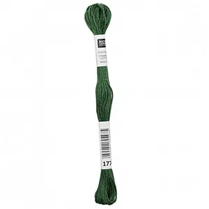 Non communiqué Fil à broder mouliné Uni - Rico Design(...) - 177 Vert