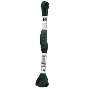 Non communiqué Fil à broder mouliné Uni - Rico Design(...) - 178 Vert