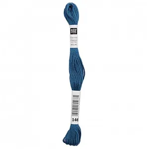 Non communiqué Fil à broder mouliné Uni - Rico Design(...) - 146 Bleu pas cher