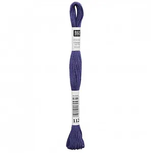 Non communiqué Fil à broder mouliné Uni - Rico Design(...) - 112 Violet pas cher