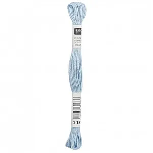Non communiqué Fil à broder mouliné Uni - Rico Design(...) - 113 Bleu pas cher