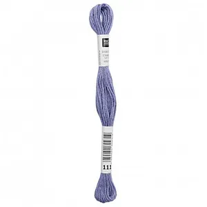 Non communiqué Fil à broder mouliné Uni - Rico Design(...) - 111 Violet pas cher