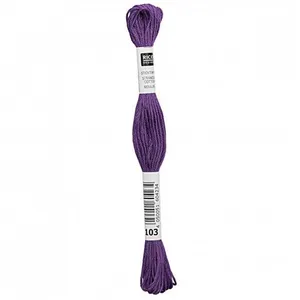 Non communiqué Fil à broder mouliné Uni - Rico Design(...) - 103 Violet