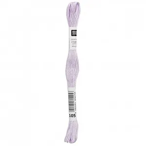 Non communiqué Fil à broder mouliné Uni - Rico Design(...) - 105 Violet