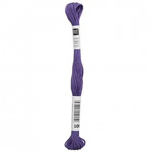 Non communiqué Fil à broder mouliné Uni - Rico Design(...) - 108 Violet pas cher