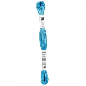 Non communiqué Fil à broder mouliné Uni - Rico Design(...) - 157 Bleu pas cher