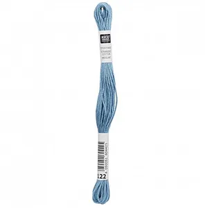 Non communiqué Fil à broder mouliné Uni - Rico Design(...) - 122 Bleu pas cher