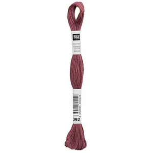 Non communiqué Fil à broder mouliné Uni - Rico Design(...) - 092 Violet