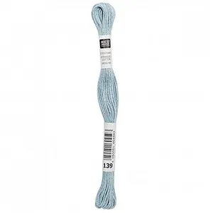 Non communiqué Fil à broder mouliné Uni - Rico Design(...) - 139 Bleu pas cher