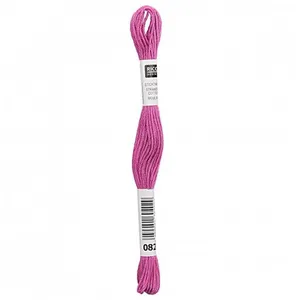 Non communiqué Fil à broder mouliné Uni - Rico Design(...) - 082 Rose pas cher