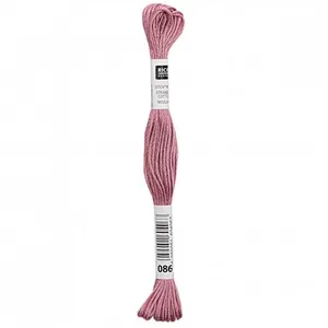 Non communiqué Fil à broder mouliné Uni - Rico Design(...) - 086 Rose pas cher