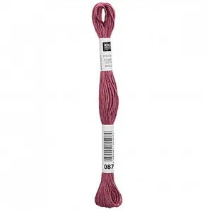Non communiqué Fil à broder mouliné Uni - Rico Design(...) - 087 Rose pas cher