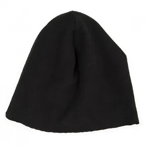 Doublure polaire bonnet à tricoter/crocheter NOIR 2 tailles - 50-54 Cm...