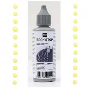 Sock Stop Jaune Fluo Antidérapant pour chaussettes 50 ml - RICO Design...