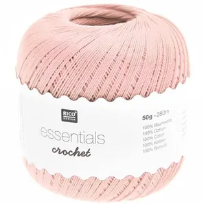 Coton à crocheter Essentials Crochet - Rico Design 14-poudre - 14-poud...