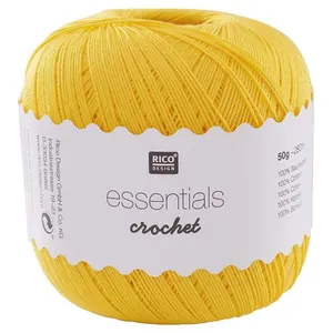 Non communiqué Coton à crocheter Essentials Crochet - Rico Design(...) - 13-jaune