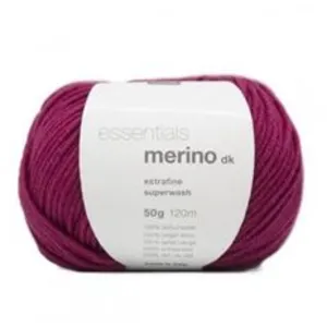 Fil de laine à tricoter ESSENTIALS MERINO DK - Rico Design(...) - 15 Violet