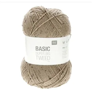 Basic SUPER BIG TWEED ARAN - 400GR ! - RICO Design