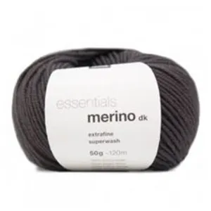 Fil de laine à tricoter ESSENTIALS MERINO DK - Rico Design(...) - 96 Gris