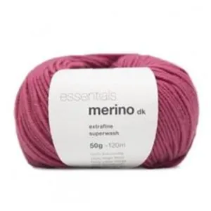 Fil de laine à tricoter ESSENTIALS MERINO DK - 07 Orchidee violet - 07...