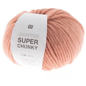 Laine à tricoter Essentials SUPER Chunky 50 gr - RICO Design(...) - 06 Rose