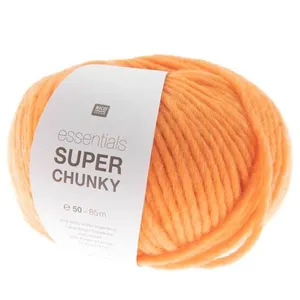 Laine à tricoter Essentials Super Chunky 50 gr -(...) - 07 Orange pas cher