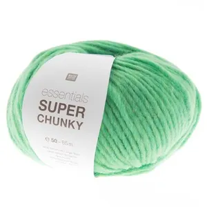 Laine à tricoter Essentials SUPER Chunky 50 gr - RICO Design(...) - 08 Vert