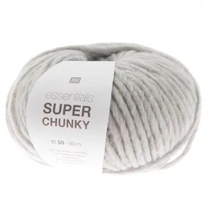 Laine à tricoter Essentials Super Chunky 50 gr -(...) - 09 Gris pas cher