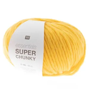 Laine à tricoter Essentials SUPER Chunky 50 gr -(...) - 03 Jaune pas cher