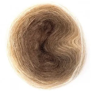 Fil à tricoter ESSENTIALS SUPER KID MOHAIR COLOUR LOVE - 10 Marron - 1... pas cher