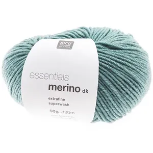 Fil de laine à tricoter ESSENTIALS MERINO DK - Rico Design(...) - 81 Vert