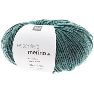Fil de laine à tricoter ESSENTIALS MERINO DK - Rico Design(...) - 82 Bleu