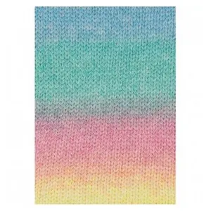 Fil à tricoter FASHION COTTON LIGHT & LONG DK - 03 Multicolore - 03 Mu... pas cher