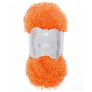 Pelote Creative BUBBLE Rico 025 Orange fluo