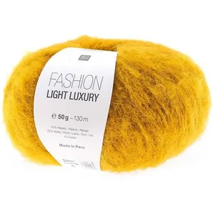 Rico Design Découvrez l'Elégance Naturelle : Pelote de Laine et Alpaga Fashion Light Luxury de(...) - 030 Marron
