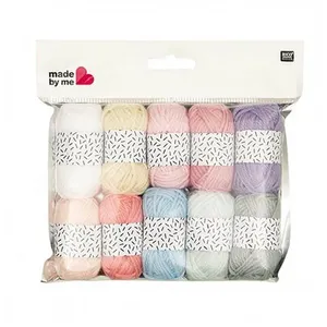 Minis pelotes à tricoter 10 x 10gr - VINTAGE -(...) - 02 Multicolore