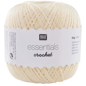 Coton à crocheter Essentials Crochet - Rico Design(...) - 20-vanille
