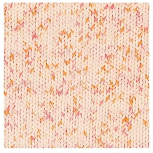 Fil à tricoter CREATIVE COTTON PRINT ARAN - Rico Design Ecru (016 - LI...