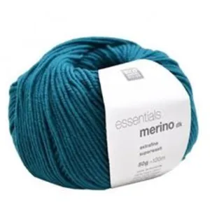 Fil de laine à tricoter ESSENTIALS MERINO DK - 30 Bleu - 30 Bleu