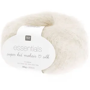 Fil à Tricoter ESSENTIALS SUPER KID MOHAIR LOVES SILK: Luxe, Douceur e... pas cher