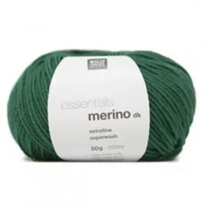Fil de laine à tricoter ESSENTIALS MERINO DK -(...) - 32 Vert fonce