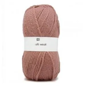 Fil de laine à tricoter Creative Soft Wool Aran - 100GR - 08 Rose - 08...